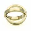 Used HERMES Scarf Ring Cosmos Metal 12.1g Gold Plating