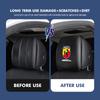 Car Ice Silk Headrest Cover Neck Storage Pillowcase Accessories For Abarth FIAT 500 Ducato Stilo Palio UNO Astra Bravo Tipo