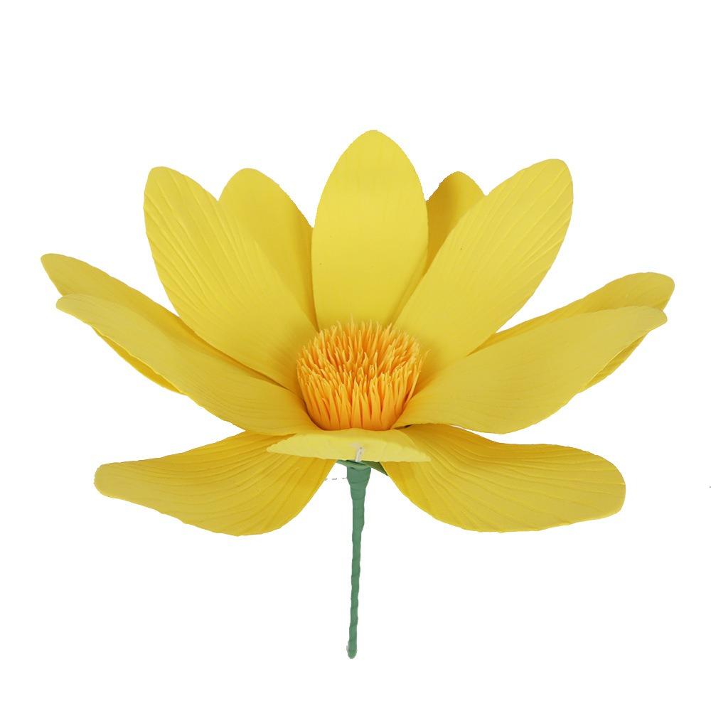 New 45cm Artificial Daisy EVA Giant Fake Flowers DIY Simulation Daisy Flower Show Props