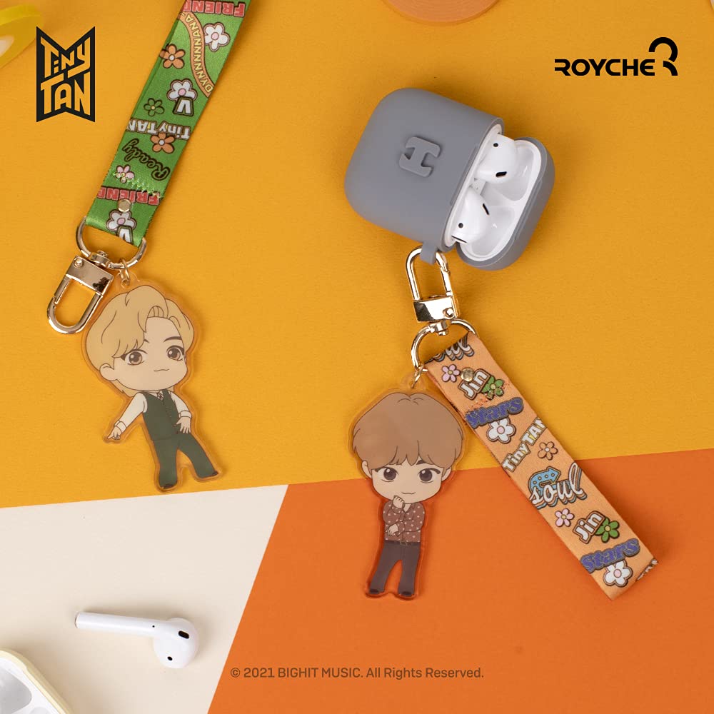 ROYCHE TinyTAN Acrylic Strap Key Ring (JIN) TinyTAN-KRA-D-JIN