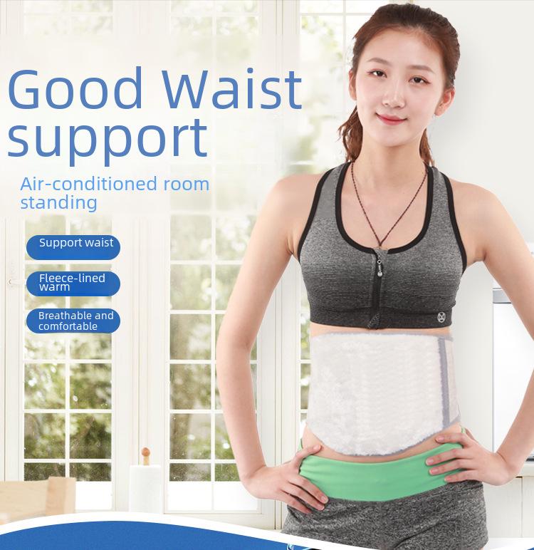 Unisex Waist Belt: Summer Thin and Winter Velvet Options for Stomach Warmth