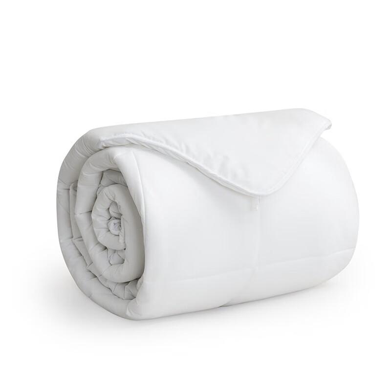 Luolai All-Season Tussah Silk & Wool Blend Antibacterial Mother-Child Quilt