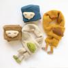 Children's Autumn Winter Cartoon Scarf - Windproof, Super Cute, Fashionable Korean Style Neck Warmer for Boys and Girls