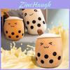 Charmantes Kawaii Bubble Tea Boba Tasse Plüschkissen für Kinder in mehreren Größen