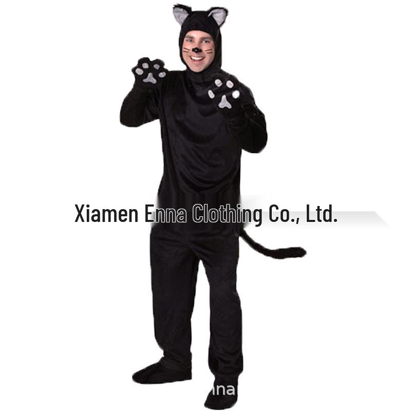 Zehn Tier-Plüschkostüme: Fuchs, Panda, Tiger, Eisbär, Großer Böser Wolf - Weihnachts- & Spiel-Performance-Outfits Auf Lager