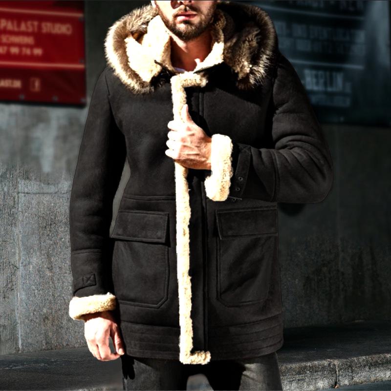 Men's Shearling Faux Leather Winter Jacket - 2026 Best Seller