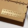 Brass Ruler Bookmark Letters Metal Bookmark School Supplies Number Letter Bookmark  Reading