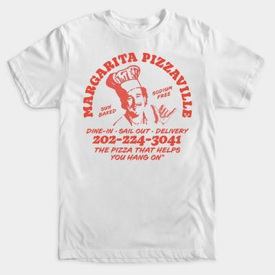 Margarita Pizzaville T-Shirt Jimmy Buffett Cheeseburger In Paradise Coral Reefer Unisex T-Shirt