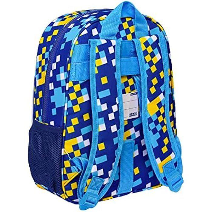Sac à dos pour enfant ADAPT.CARRO SONIC "SPEED", bleu, Estándar, décontracté