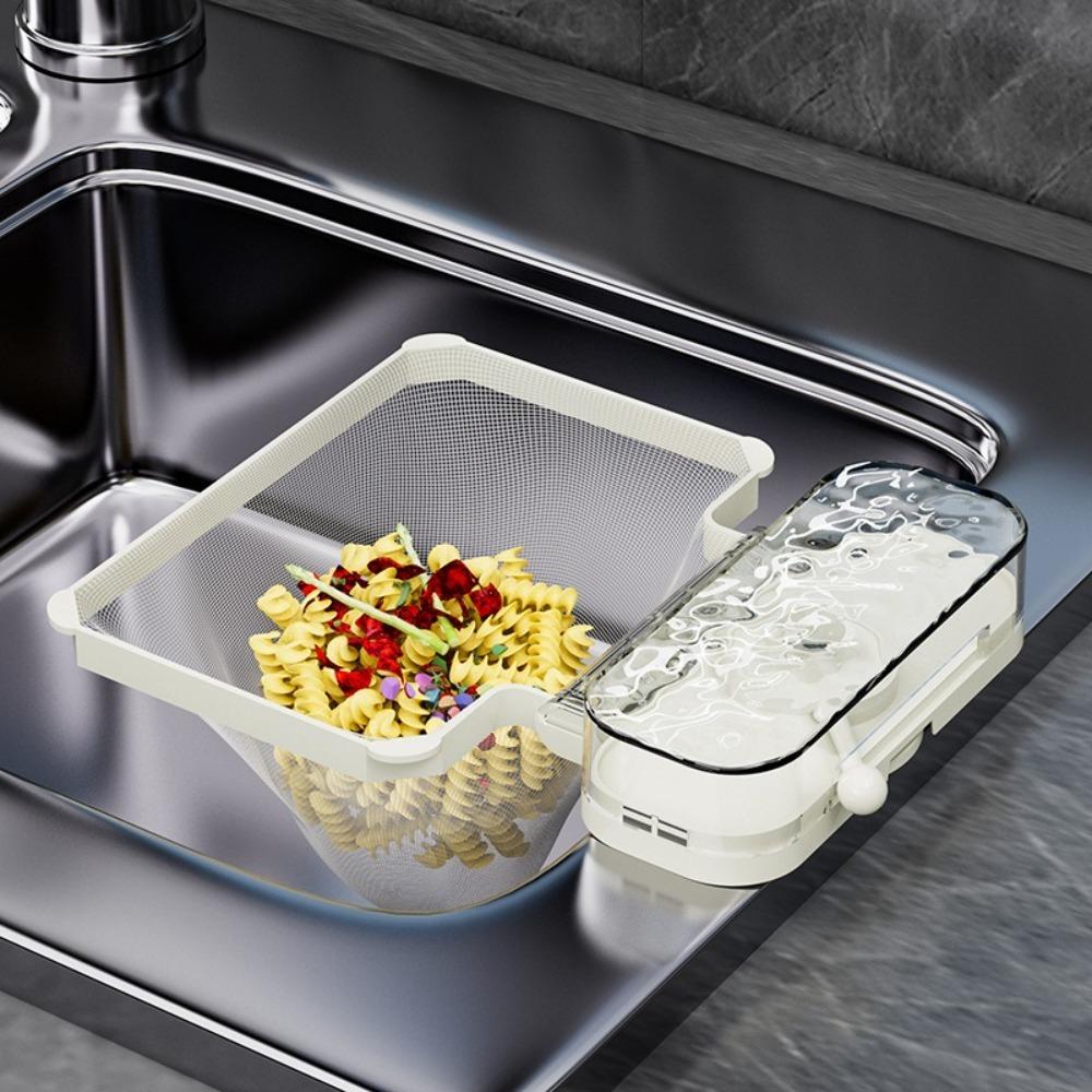 Suction Cup Sucker Kitchen Filter Rack Kitchen Accessories Drain Net Rack New Filter Support