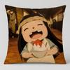 Anime To Your Eternity Cushion Cover Short Plush Cushion Cover Double Sided Print Washable Sofa Pillowcase Home Decor Gift
