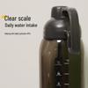 Lock&Lock Large Capacity Sports Water Bottle with Straw ABF872