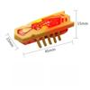 Funny Electric Bugs Cat Toy Automatic Escape Mini Robot Bug Vibration Insect Toys for Cats Battery Operated Cockroach Ladybug