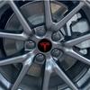 4pcs 25pcs 29pcs Sets 56mm Car Wheel Center Hub Decorative Caps Badge Wheel Lug Nut Protective Cover for Tesla Model 3 Y S X