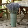 Retro Style Metal Flower Pot Vintage Buckets, Rustic Vases with Handles, Floral Containers, Wide Balcony Arrangement Holder Mouth Plant Display