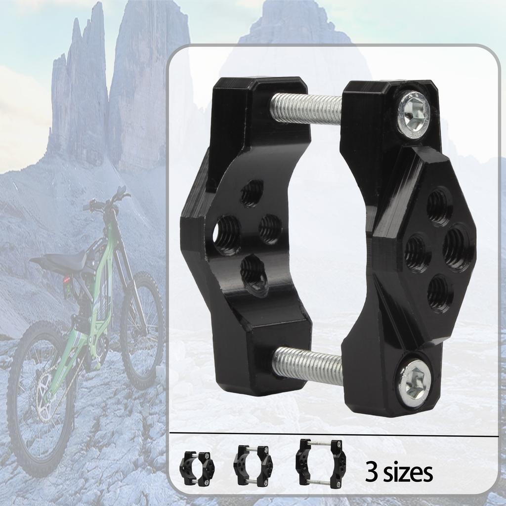 Motorcycle Stent 32-54mm Bracket Handlebar Bumper Clamp Auxiliary Spotlight Headlight Mount Clip Phone Handlebar Holder