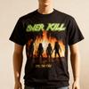 Overkill - Feel The Fire Black Shirt Unisex S-5XL