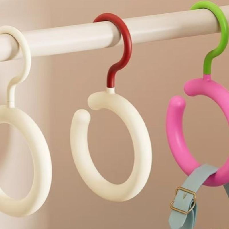 3Pcs Multifunction Invisible Luxury Plastic Hat Storage Coat Hanger Nordic Adult Home Closet Use