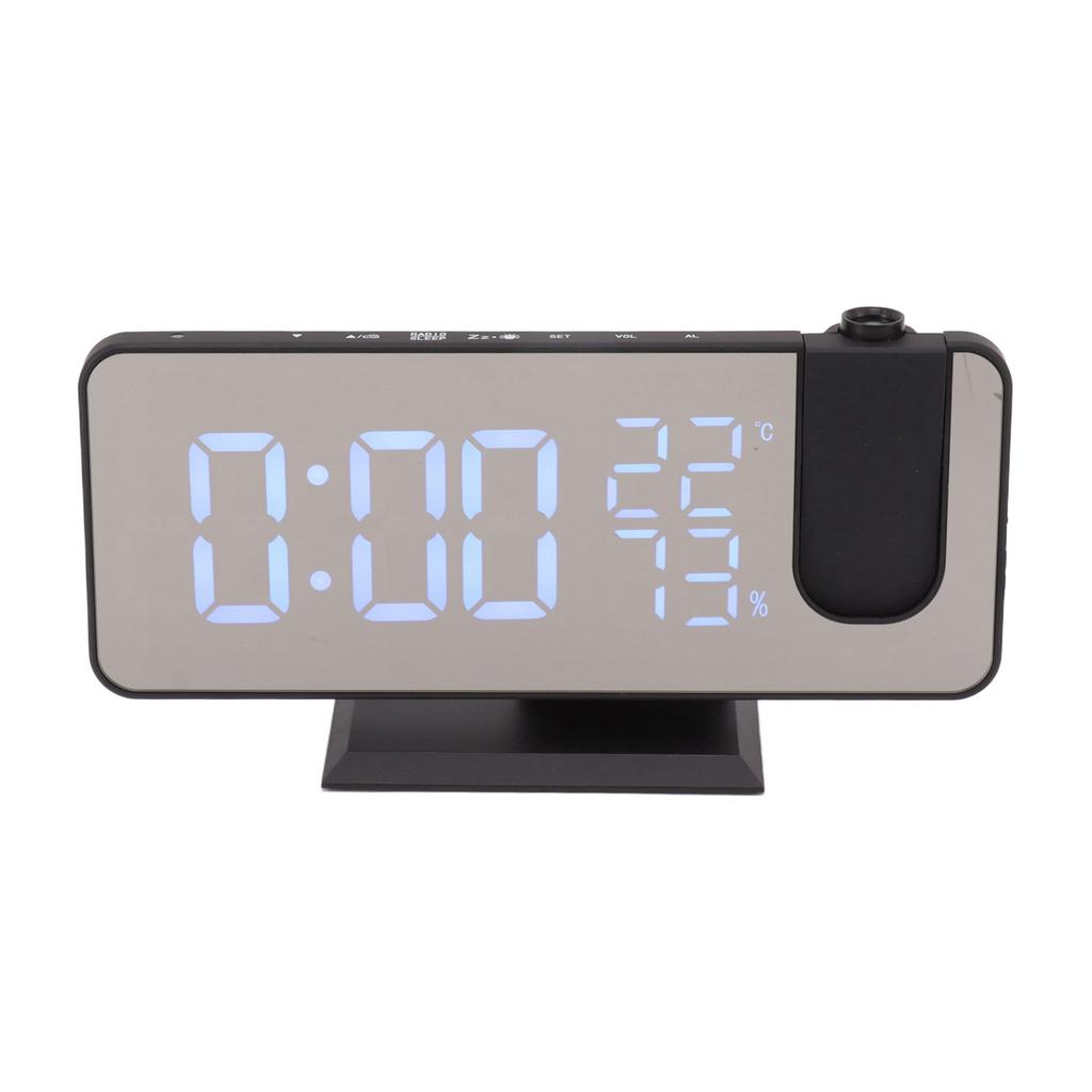 FM Radio LED Digital Smart Alarm Clock LED Digital Projection Alarm Clock for Bedroom Bedside