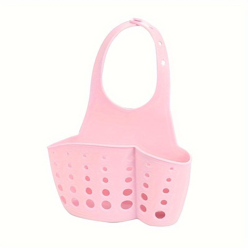 Kitchen Sink Sponge Drainer Storage Rack, Hanging Drain Basket, Bathroom Basin Organizer, Hanging Storage Hold Accessories
