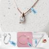 500Pcs Portable Price Tags Blank Kraft Paper Tags Ring Price Tags Sticker  Jewelry Display