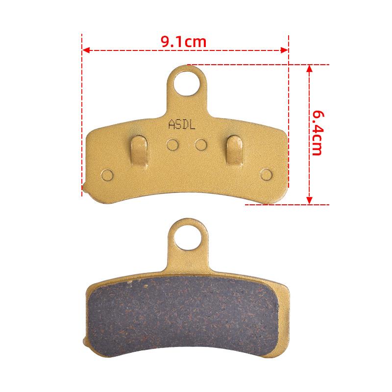 Motor Bike Front Rear Brake Pads Kit For HAR/LEY DAVID/SON FXDF Fat Bob FXDB Street Bob 08-13 FDXL Low Rider 08-09 Front