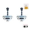 BDP1689-1 2 Pcs Front Door Hinge Brake Stop Assy Limiter for Subaru Impreza 3 4 GE GV GJ GP WRX Exiga Forester 3 SH XV Crosstrek GP Levorg 61124FJ000