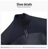 OUZO7mm CR Super Elastic Long Sleeve Wetsuit - Thick, Cold-Proof for Surfing, Free Diving, and Scuba Diving