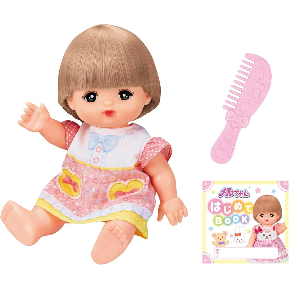 

Pilot Meru-chan Doll Set First Meru-chan for Ages 1 to 3 Kids Toy