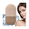 (Brown) Ice Mold for Face, Reusable Cooling Silicone Ice Cube Roller, Silicone Ice Roller Skincare Tool, Massage Face Roller Brighten Skin