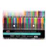 12-Farben & 48-Farben Gelstift-Set: Flash, Spitze, Umriss, Handbuch, Kurvenstifte & Mini-Textmarker