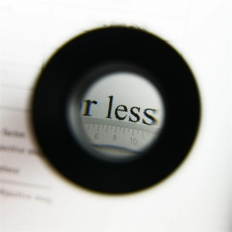 Ergonomic Handle 10X Cylinder Magnifier Loupe Glass For Comfortable Jewelry And Artifact Inspection