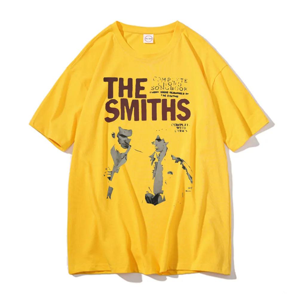 The Smiths Vintage Print Y2k T Shirt Man Pure Cotton T-shirt