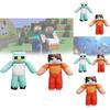 Minecraft Milo und Chip Plüschtiere mit PP-Baumwollfüllung für Kinderzimmerdekoration