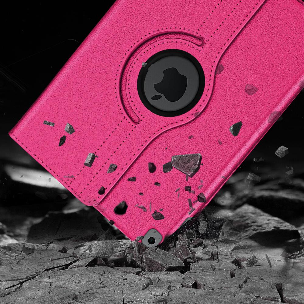 Case for iPad 11" 2025 A16 (11th gen.) / iPad 10.9" 2022 (10th gen.), 360 Rotation, Pink