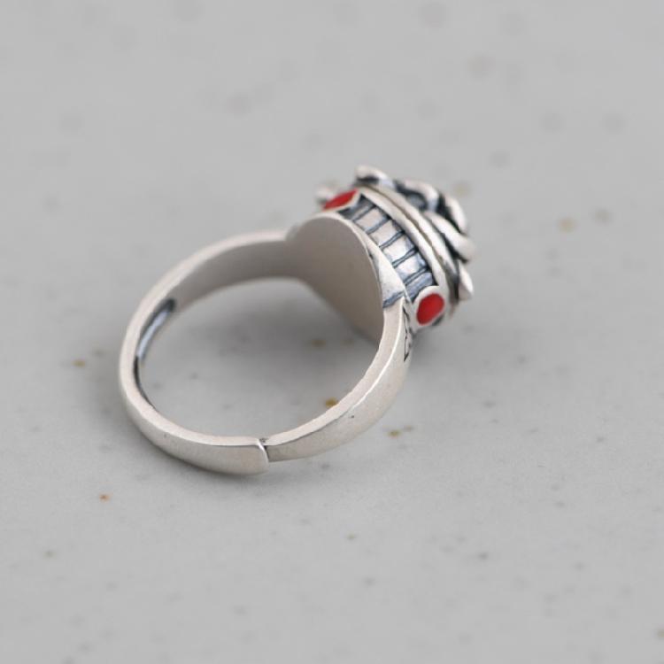 Personality Rose Box Open Ring Men and Women Exquisite Elegant Jewelry Gift