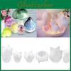 6 Crafts Pcs Ornament Mushroom Silicone Molds Epoxy Jewelry Mold Resin Casting Pendant Mold Suitable For Diy Crafts