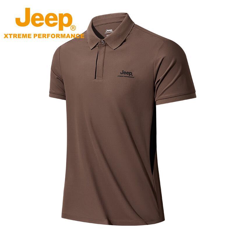Jeep Men's Short Sleeve Polo Shirt