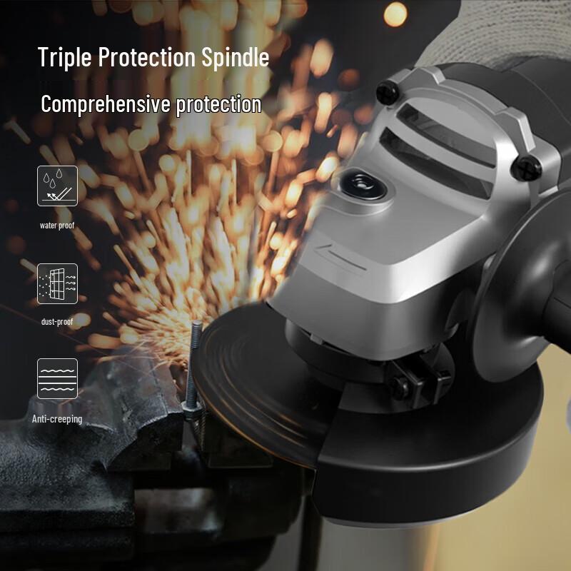 Deli 890W Angle Grinder CN Plug (adapter Included)