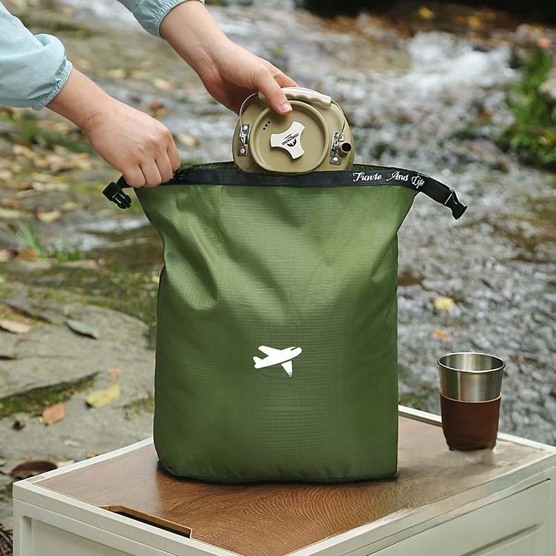 Outdoor Waterproof Storage Bag Large Capacity Foldable Travel Organizer For Camping And Hiking