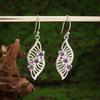 Retro Fashion Red Zircon Earrings for Women Classic Drop Shape Exquisite Elegant Jewelry Accessories Gift