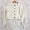 Used Will Selection Pearl & Bijou Feather Cardigan White 2025