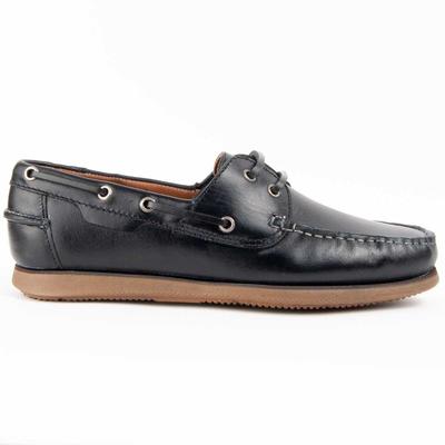 Men's Leather Boat Shoe. Puranautic7 102732