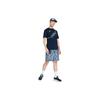 Timberland Back Print Casual Breathable Short Sleeve T-Shirt Men Tops Dark-Blue A2DVC-451