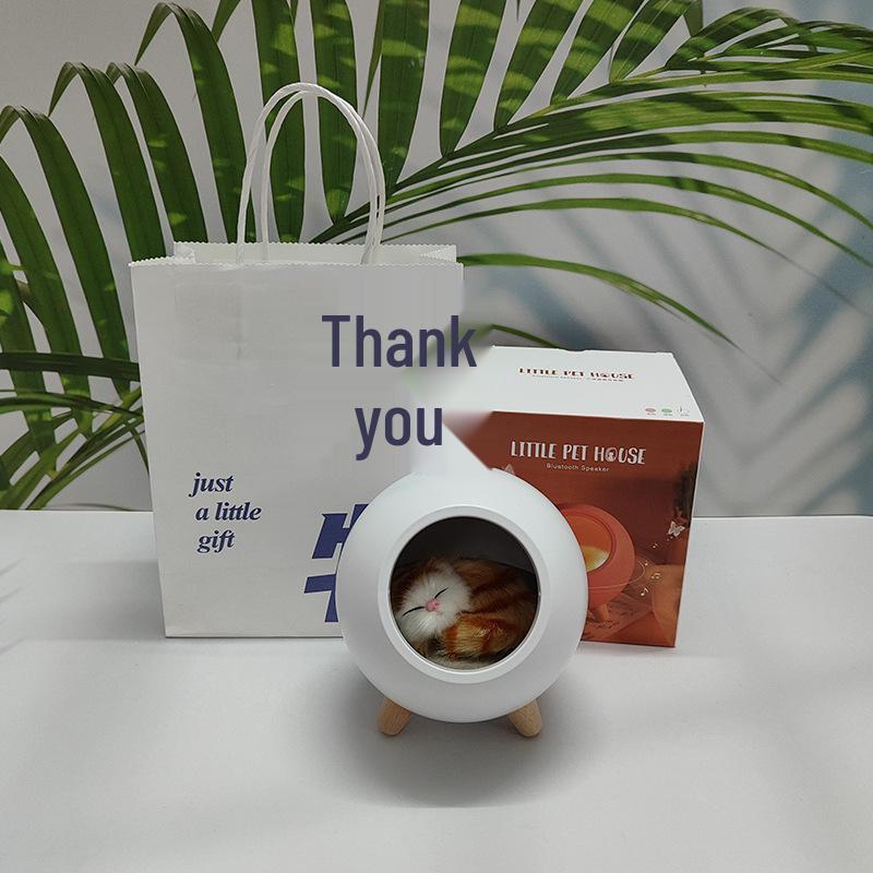 Kreatives Katze Atmosphäre Nachtlicht - USB Wiederaufladbar, Kinder Touch Nachttischlampe