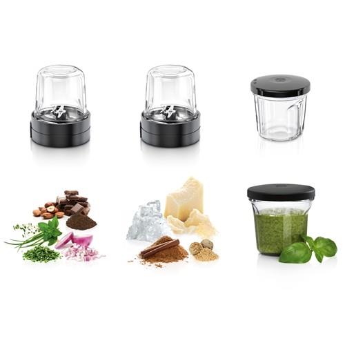 Bosch muz45xcg1 food processor 3-in-1 480ml Black/Clear