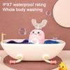 Kids U-Shaped Electric Toothbrush IPX7 Waterproof 2 Modes Adjustable 360 Degrees Cleaning Cartoon Dinosaur Toddlers Boys Girls Rechargeable Toothbrush