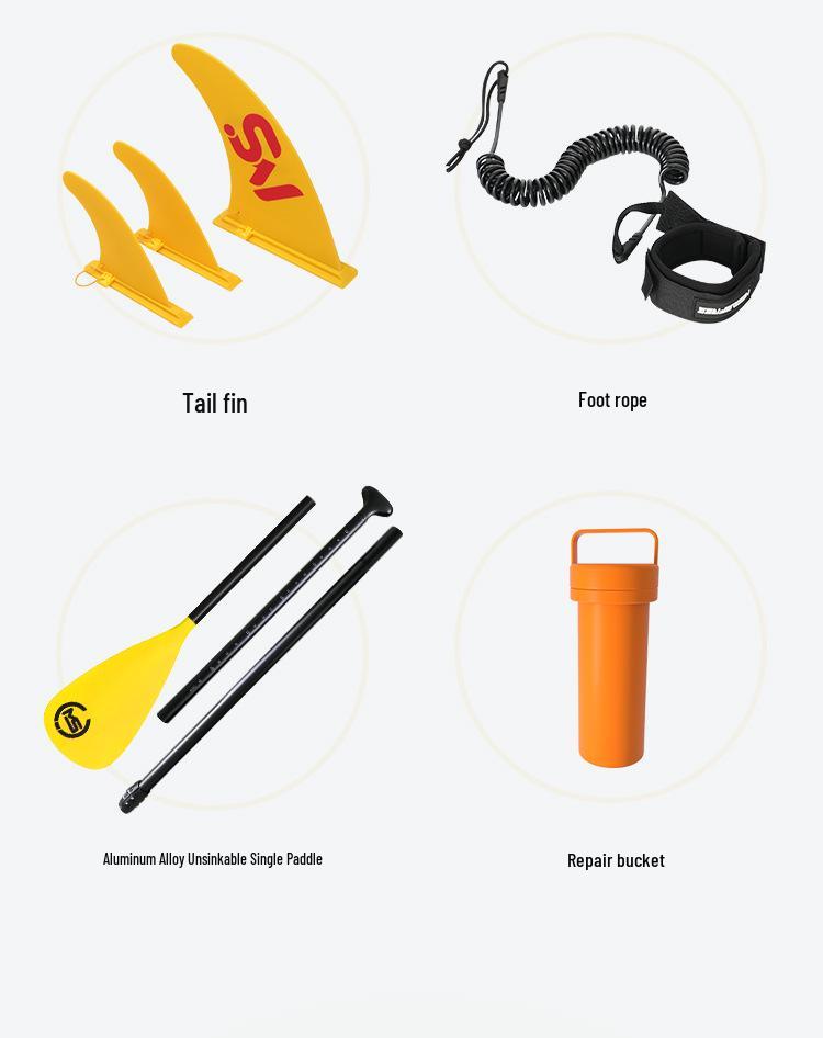 Lanko Inflatable Stand-Up Paddleboard for Racing and Surfing