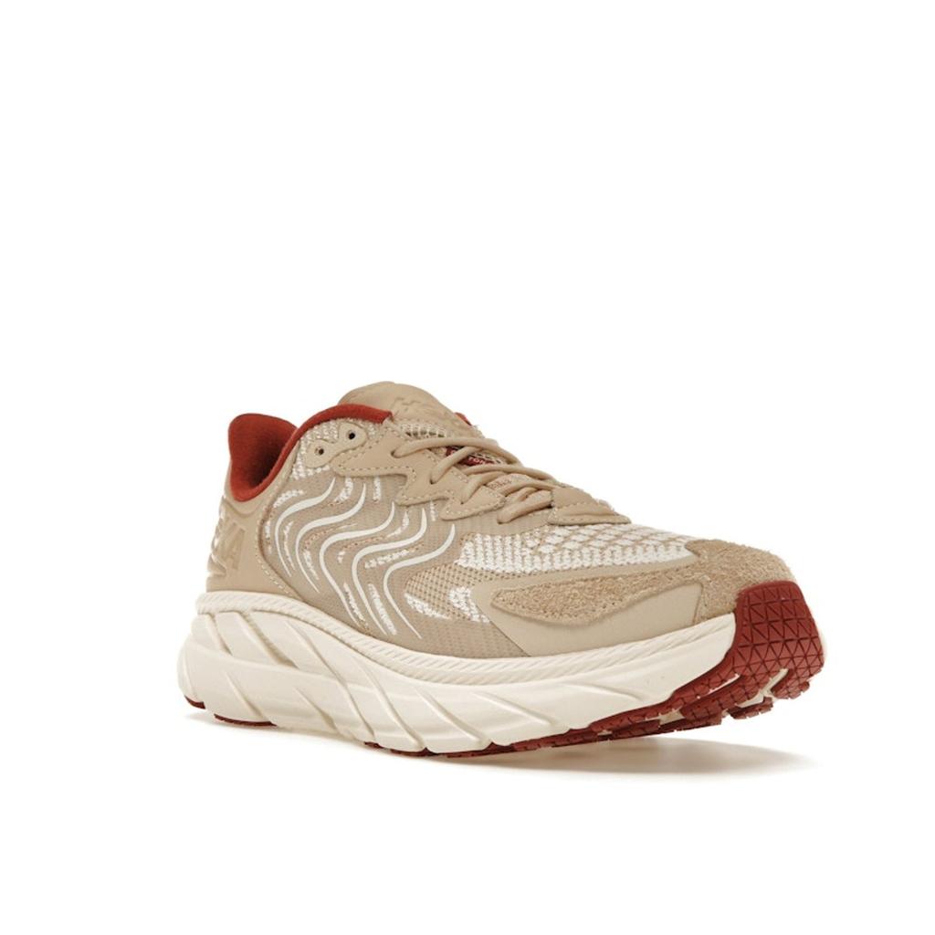 HOKA Clifton LS Shifting Sand Rust Unisex Sneakers Cream 1141550-SSRS