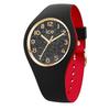 Authorized Distributor [Ice-watch] Ice Watch Women's Watch 022326 ICE Loulou Black Glitter Chic Small 3H 34mm